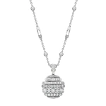 Boodles Play of Light Platinum Pendant | Fine Necklaces | Coveti