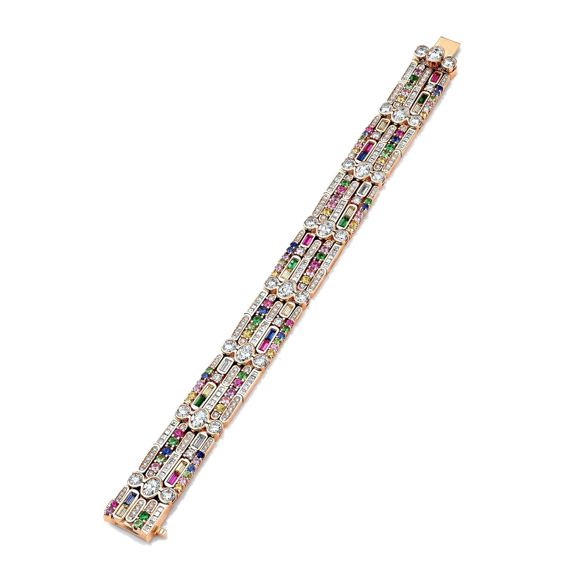 Boodles Play of Light Rose Gold Chelsea Bracelet Boodles Play of Light Rose Gold Chelsea Bracelet | Fine Bracelets | Coveti