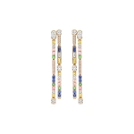 Boodles Play of Light Rose Gold Earrings | Fine Earrings | Coveti