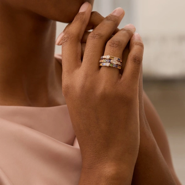 Boodles Play of Light Rose Gold Ring | Fine Rings | Coveti