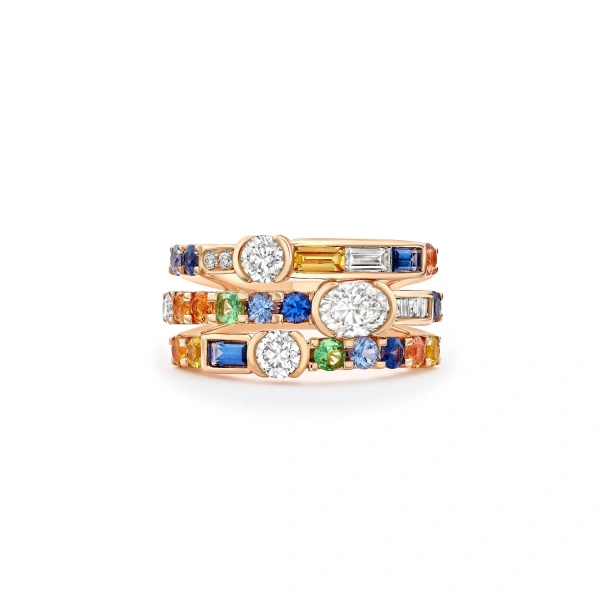 Boodles Play of Light Rose Gold Ring | Fine Rings | Coveti