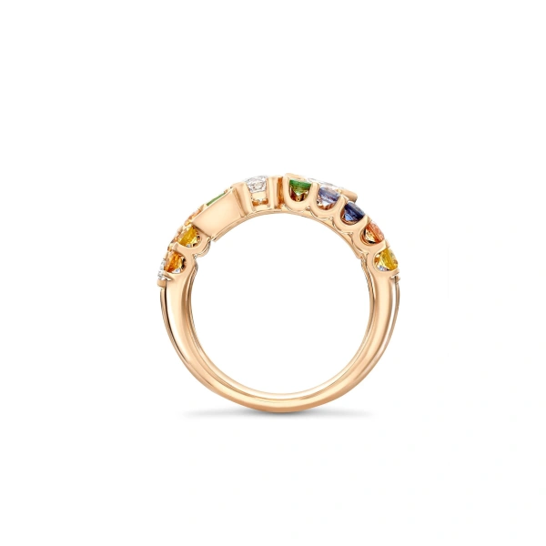 Boodles Play of Light Rose Gold Ring | Fine Rings | Coveti