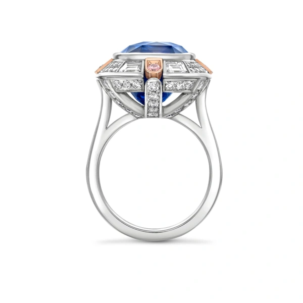Boodles Play of Light Sapphire Platinum Ring | Fine Rings | Coveti