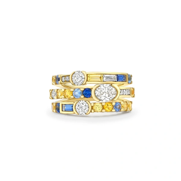 Boodles Play of Light Yellow Gold Ring | Fine Rings | Coveti