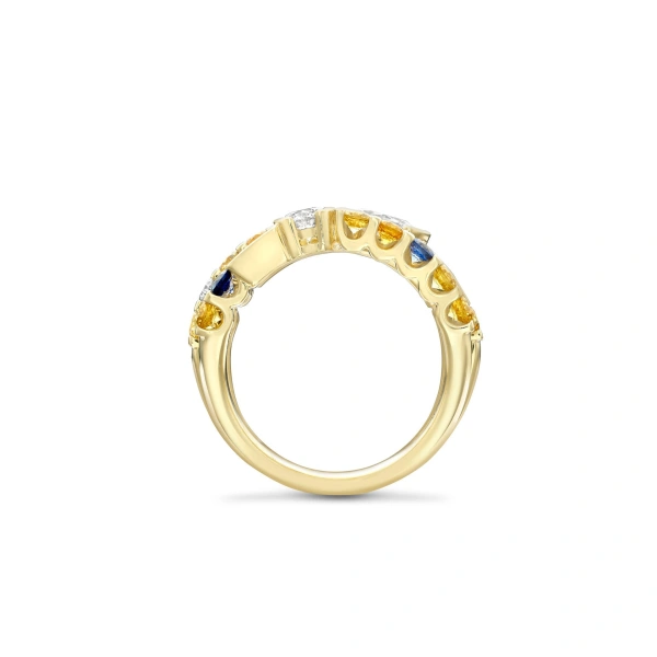 Boodles Play of Light Yellow Gold Ring | Fine Rings | Coveti
