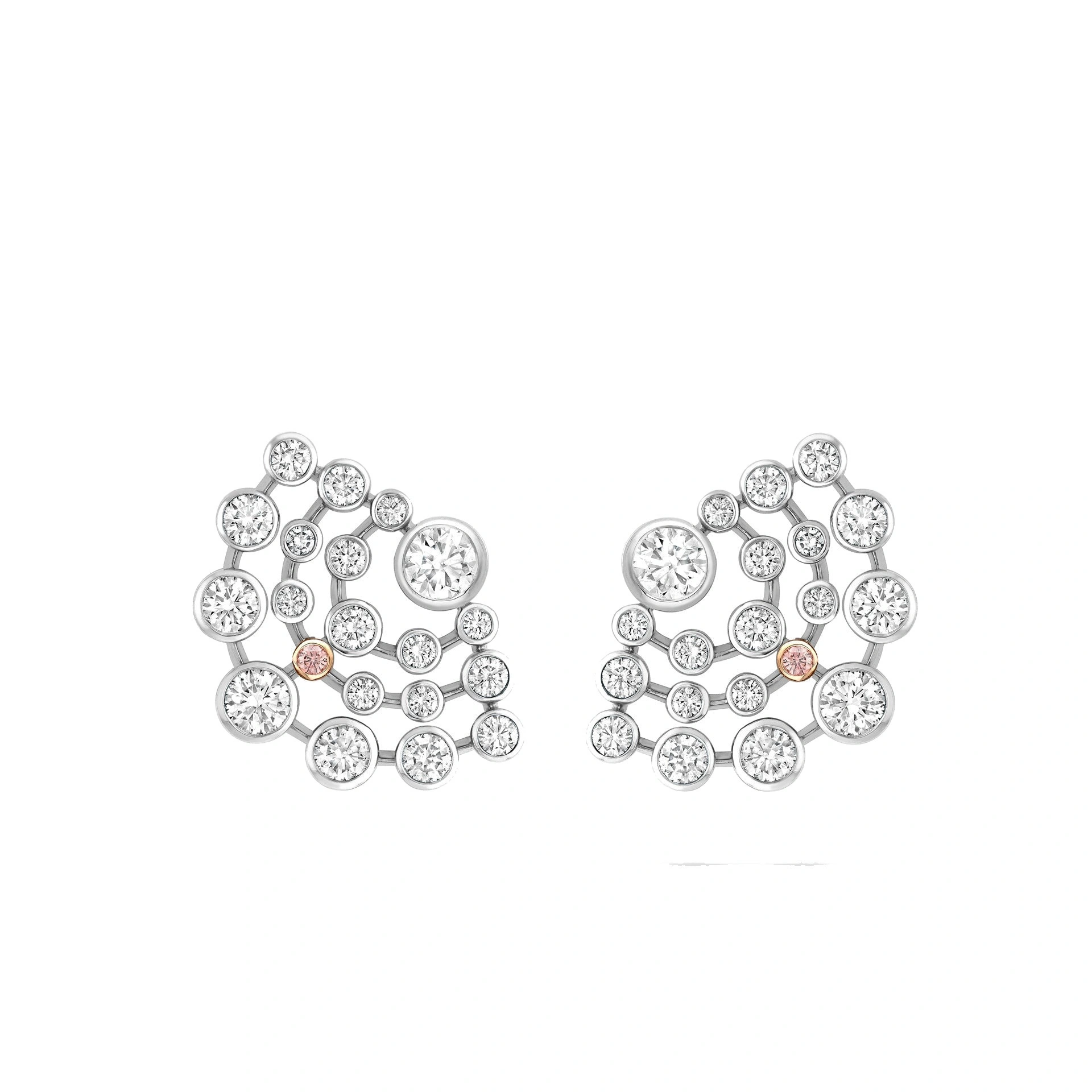 Boodles Raindance Chelsea Platinum Diamond Earrings Boodles Raindance Chelsea Platinum Diamond Earrings | Fine Earrings | Coveti