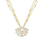 Boodles Raindance Chelsea Yellow Gold Diamond Pendant | Fine Necklaces | Coveti