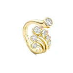 Boodles Raindance Chelsea Yellow Gold Diamond Ring | Fine Rings | Coveti