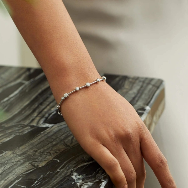 Boodles Raindance Classic Diamond Bracelet | Fine Bracelets | Coveti