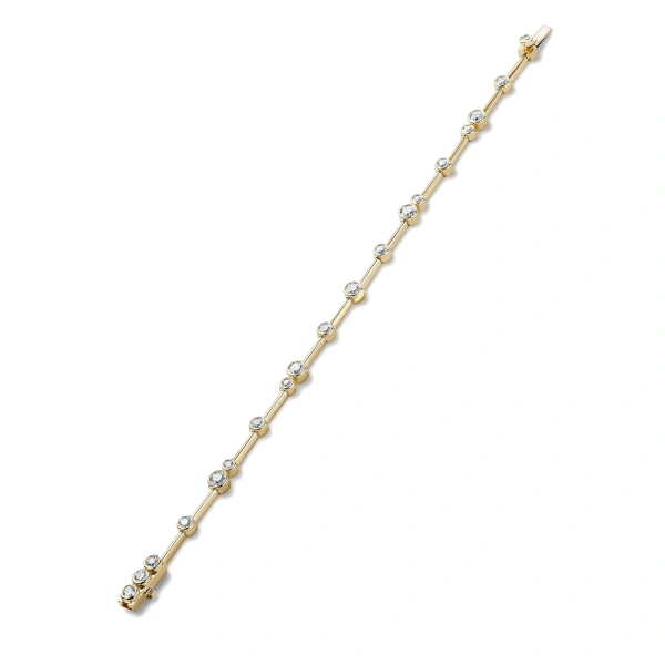 Boodles Raindance Classic Diamond Yellow Gold Bracelet | Fine Bracelets | Coveti