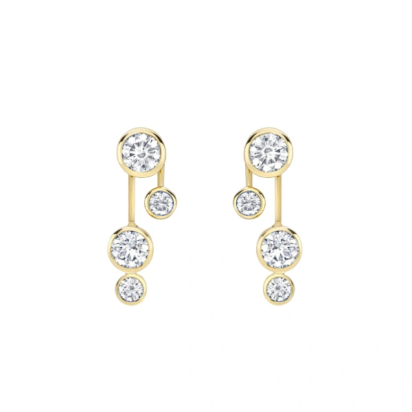 Boodles Raindance Detachable Double Drop Earrings | Fine Earrings | Coveti
