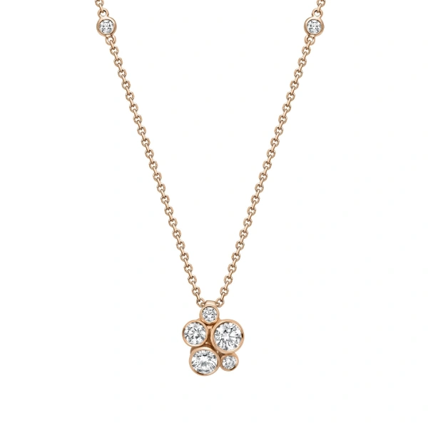 Boodles Raindance Diamond Cluster Pendant | Fine Necklaces | Coveti