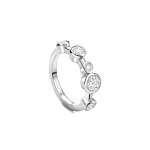 Boodles Raindance Large Half-Hoop Diamond Ring | Fine Rings | Coveti