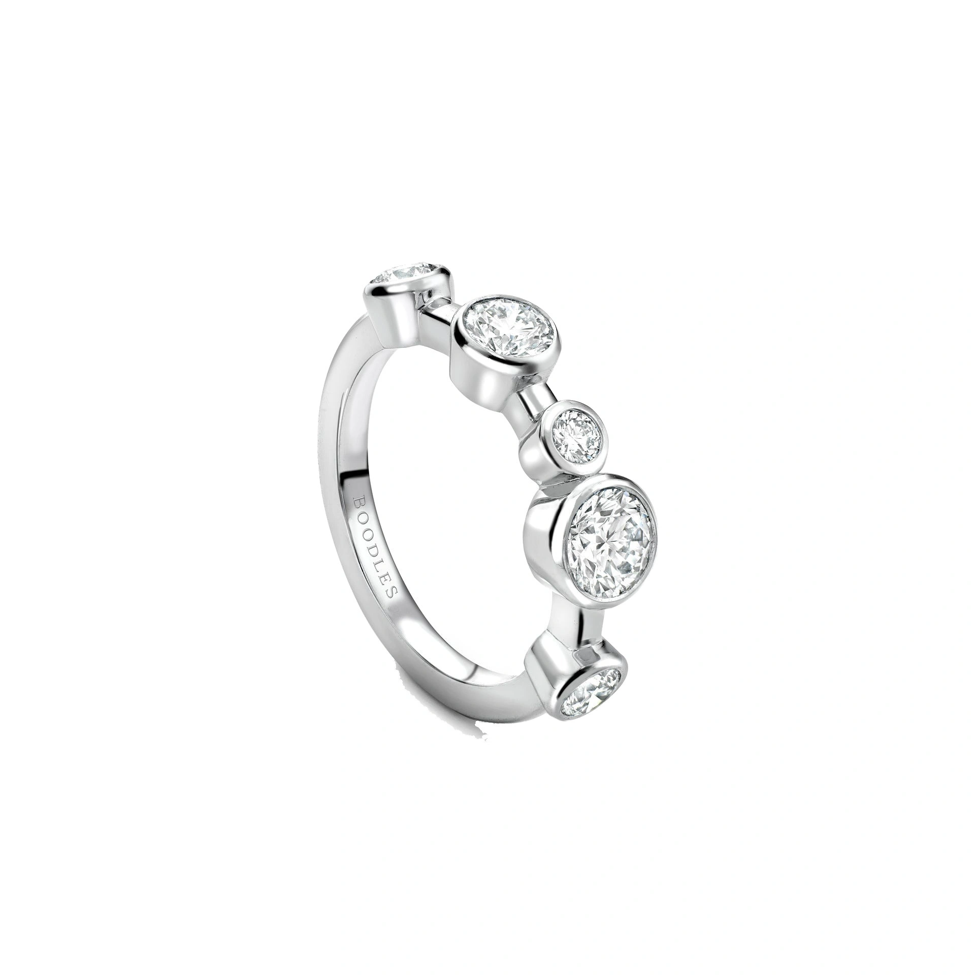 Boodles Raindance Large Half-Hoop Diamond Ring Boodles Raindance Large Half-Hoop Diamond Ring | Fine Rings | Coveti