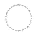 Boodles Raindance Large Platinum Diamond Necklace | Fine Necklaces | Coveti