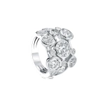 Boodles Raindance Platinum Diamond Mega Ring | Fine Rings | Coveti
