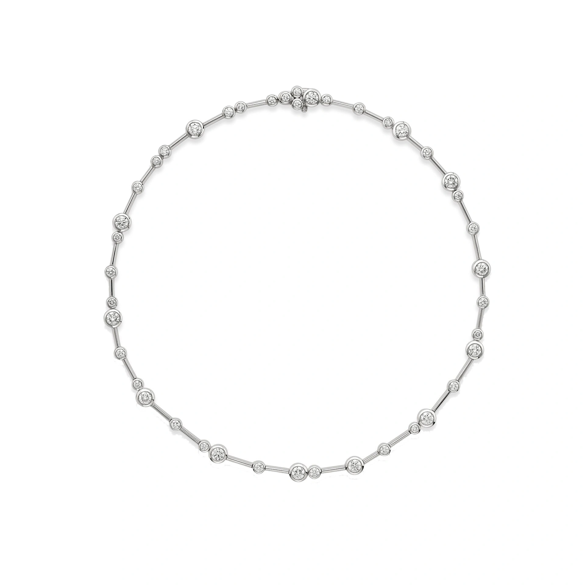 Boodles Raindance Platinum Diamond Necklace Boodles Raindance Platinum Diamond Necklace | Fine Necklaces | Coveti