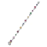 Boodles Raindance Rainbow Watercolour Bracelet | Fine Bracelets | Coveti