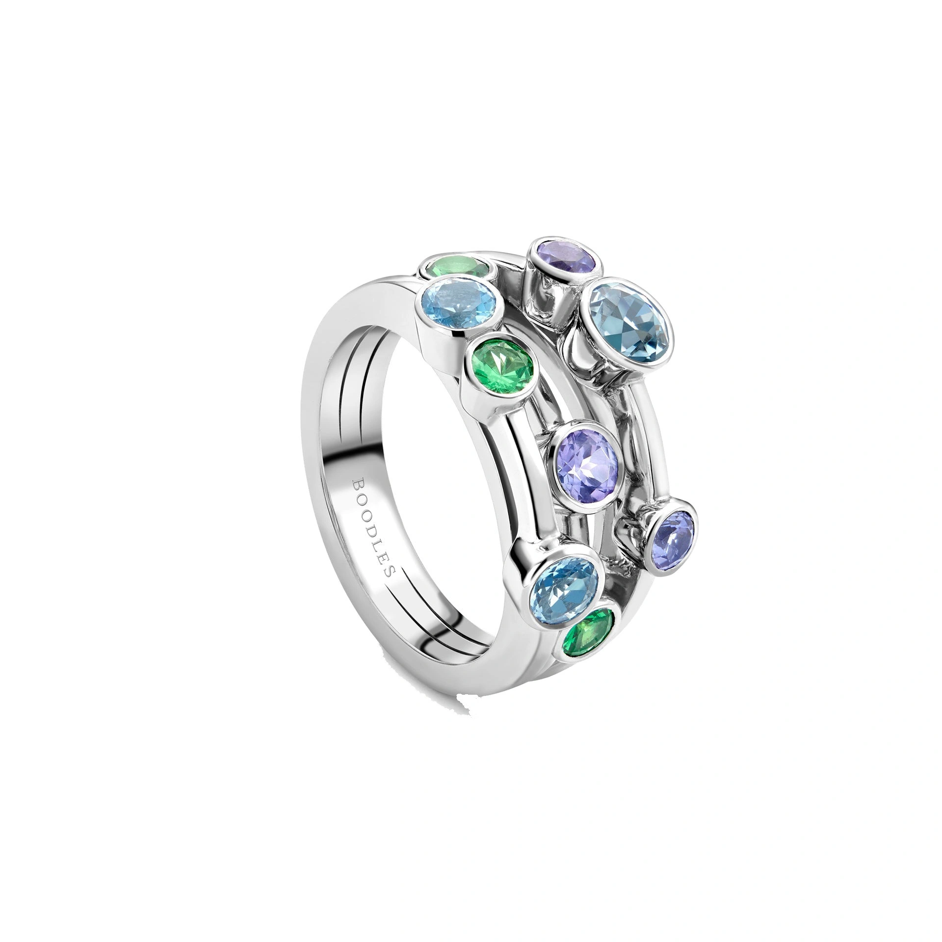 Boodles Raindance Watercolour White Gold Ring Boodles Raindance Watercolour White Gold Ring | Fine Rings | Coveti