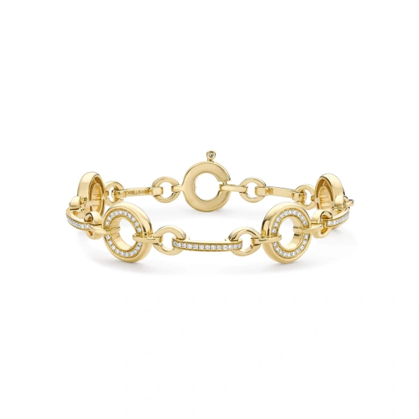 Boodles Roulette Medium Classic Diamond Bracelet | Fine Bracelets | Coveti