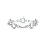 Boodles Roulette Medium Classic White Gold Diamond Bracelet | Fine Bracelets | Coveti