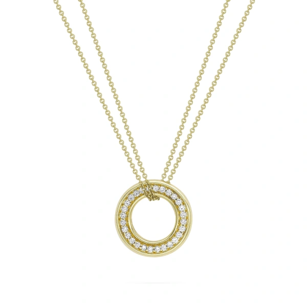 Boodles Roulette Medium Diamond Pendant | Fine Necklaces | Coveti