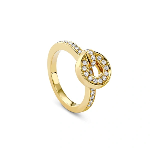 Boodles Roulette Pavé Diamond Band Flip Ring | Fine Rings | Coveti
