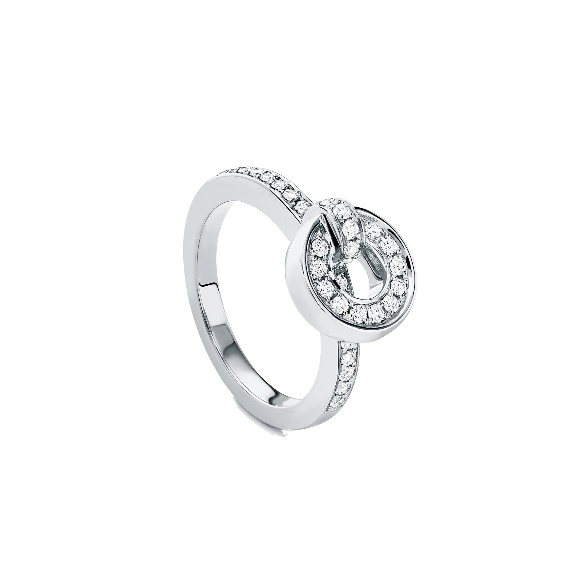 Boodles Roulette Pavé Diamond Band White Gold Flip Ring Boodles Roulette Pavé Diamond Band White Gold Flip Ring | Fine Rings | Coveti