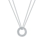 Boodles Roulette Small Diamond Pendant | Fine Necklaces | Coveti