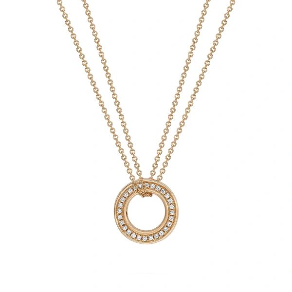 Boodles Roulette Small Diamond Pendant | Fine Necklaces | Coveti