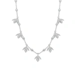 Boodles Secret Garden Kite Diamond Platinum Necklace | Fine Necklaces | Coveti