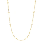 Boodles Secret Garden Laburnum Long Yellow Gold Necklace | Fine Necklaces | Coveti