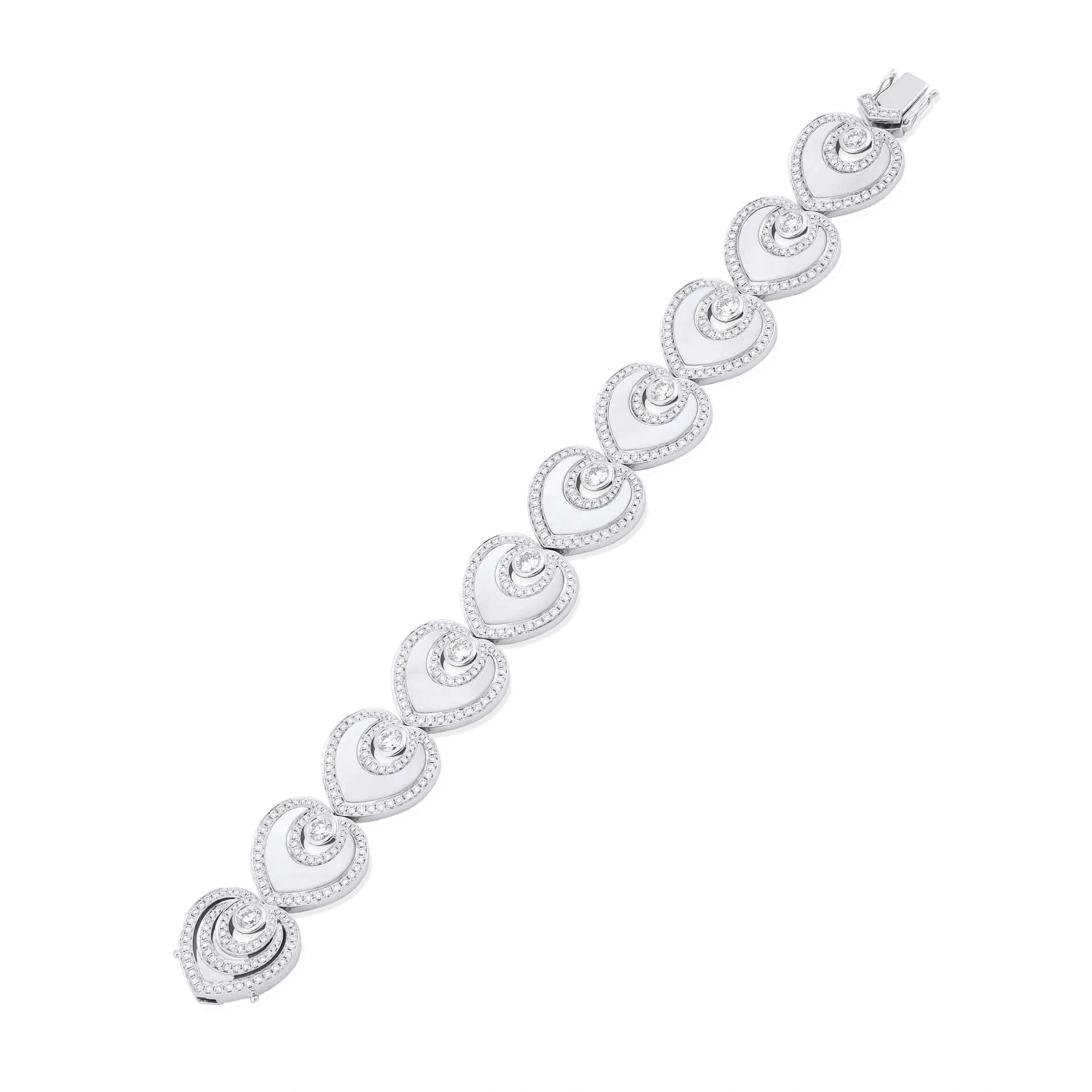 Boodles Sophie Platinum Mother Of Pearl Platinum Bracelet Boodles Sophie Platinum Mother Of Pearl Platinum Bracelet | Fine Bracelets | Coveti