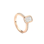 Boodles The Boodles Ashoka Diamond Rose Gold Engagement Ring | Fine Rings | Coveti