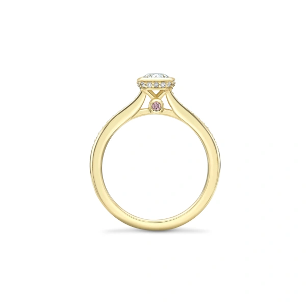 Boodles The Boodles Ashoka Diamond Yellow Gold Engagement Ring | Fine Rings | Coveti