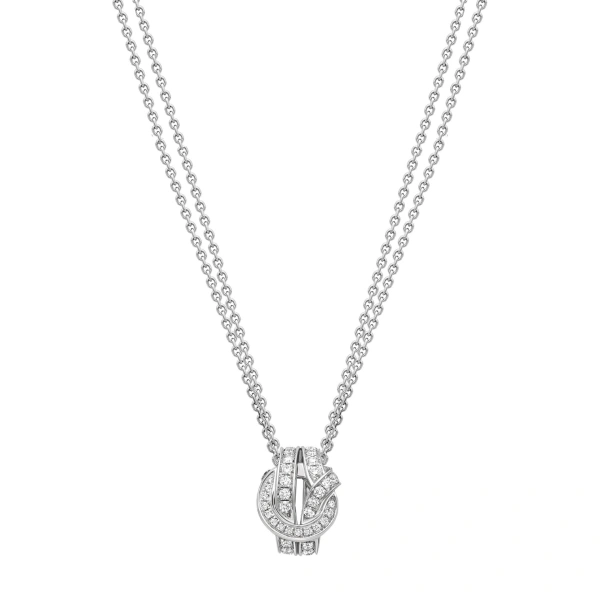 Boodles The Knot Diamond Pendant | Fine Necklaces | Coveti
