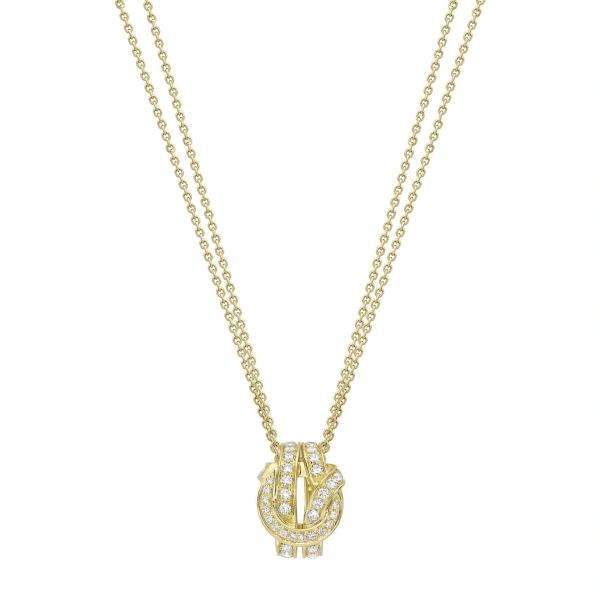 Boodles The Knot Diamond Pendant | Fine Necklaces | Coveti