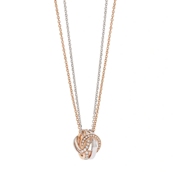 Boodles The Knot Diamond Pendant | Fine Necklaces | Coveti
