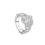 Boodles The Knot Medium White Gold Diamond Ring | Fine Rings | Coveti