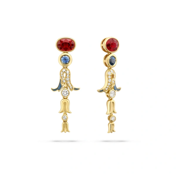 Boodles The Palace Collection Presence Chamber Drop Earrings | Fine Earrings | Coveti