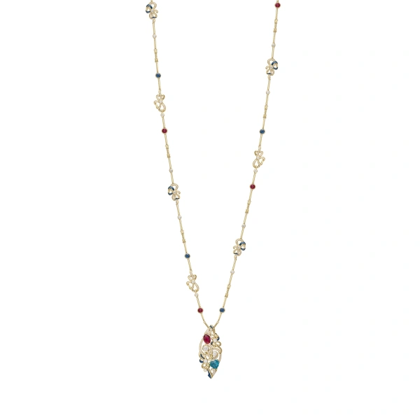 Boodles The Palace Collection Presence Chamber Long Pendant | Fine Necklaces | Coveti