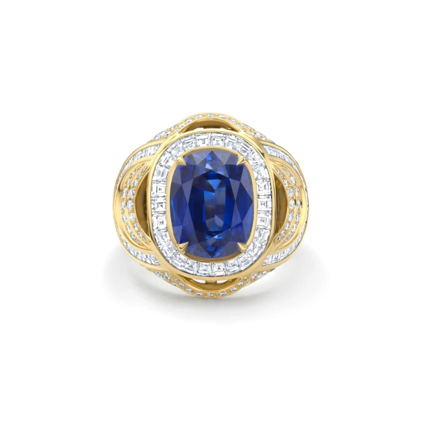Boodles The Palace Collection Presence Chamber Sapphire Ring | Fine Rings | Coveti