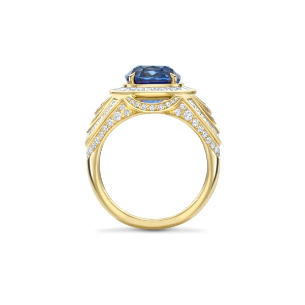 Boodles The Palace Collection Presence Chamber Sapphire Ring | Fine Rings | Coveti