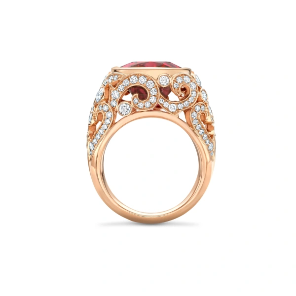 Boodles The Palace Collection Royal Damask Hessonite Garnet Ring | Fine Rings | Coveti