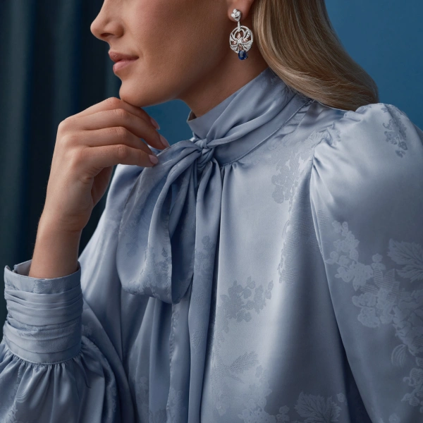 Boodles The Palace Collection Royal Porcelain Earrings | Fine Earrings | Coveti