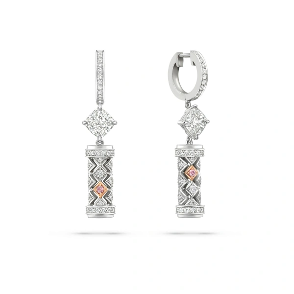 Boodles The Palace Collection Tudor Skyline Earrings | Fine Earrings | Coveti
