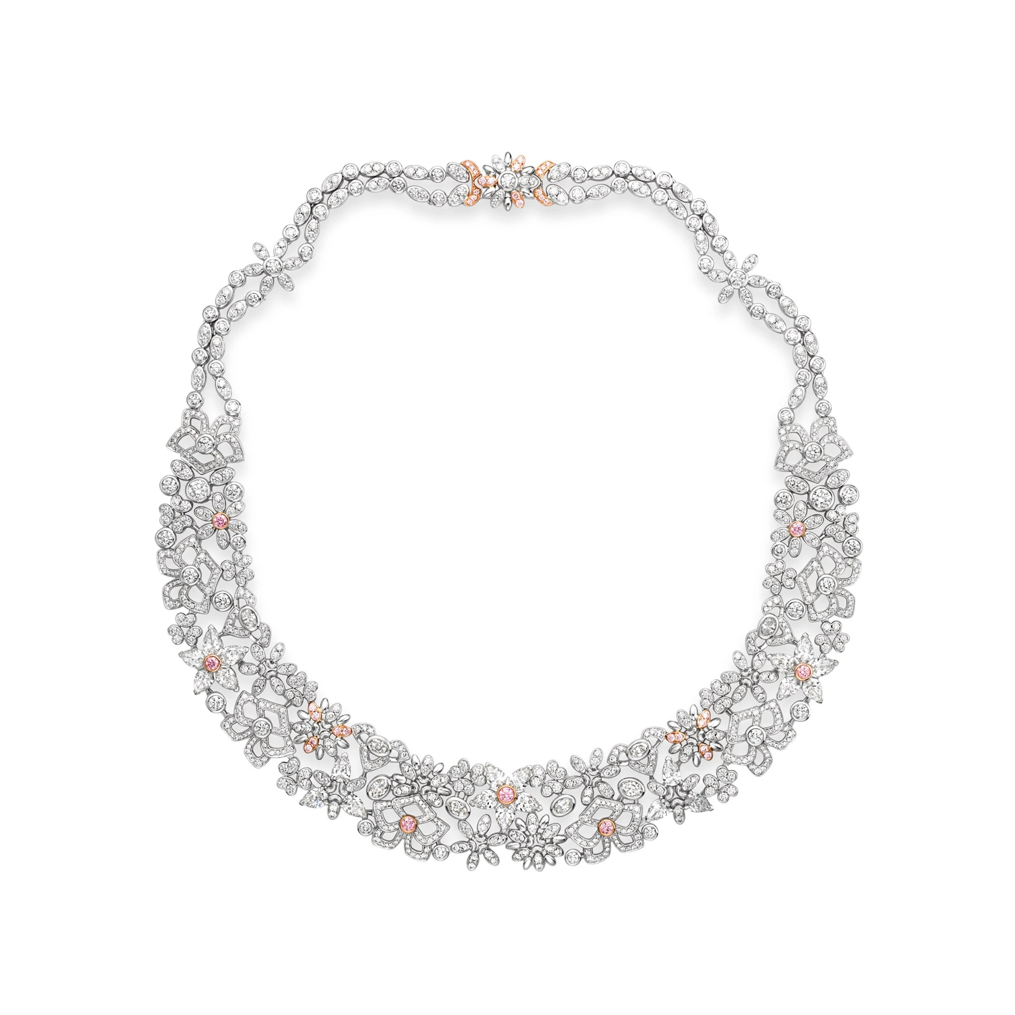 Boodles The Townhouse Platinum Diamond Collar Boodles The Townhouse Platinum Diamond Collar | Fine Necklaces | Coveti