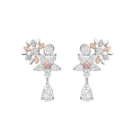 Boodles The Townhouse Platinum Diamond Earrings | Fine Earrings | Coveti