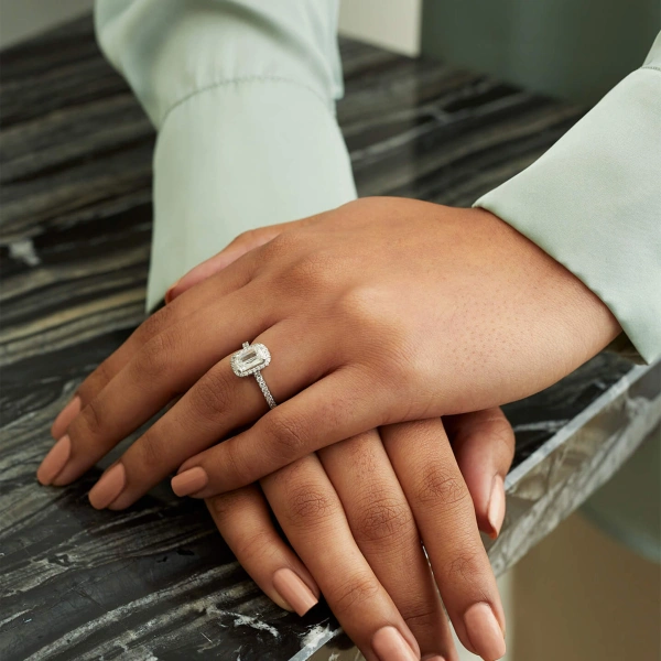 Boodles Vintage Ashoka Platinum Diamond Engagement Ring | Fine Rings | Coveti