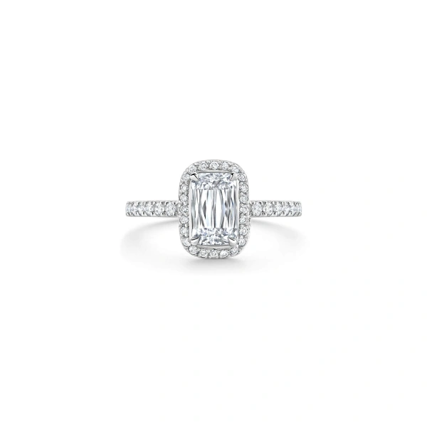 Boodles Vintage Ashoka Platinum Diamond Engagement Ring | Fine Rings | Coveti